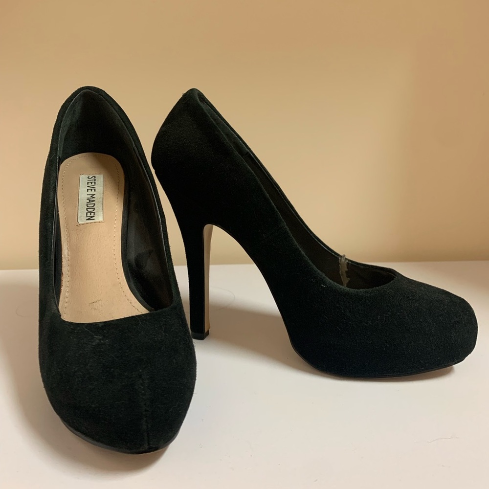 Steve Madden Black Heels